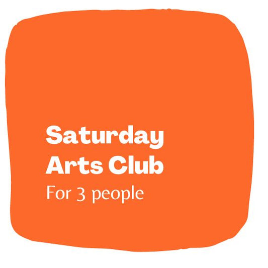 Saturday Arts Club! (Best for 2-5 years)